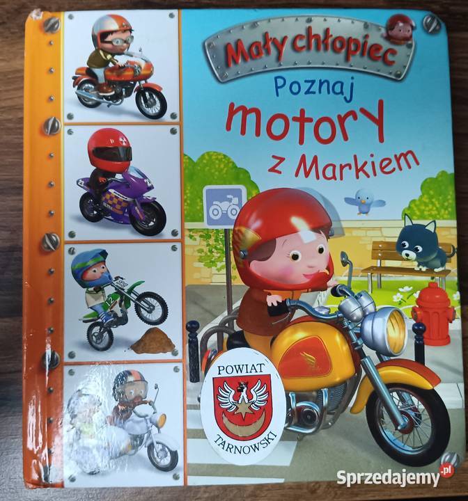 Mały chłopiec Poznaj motory z Markiem Zbylitowska Góra