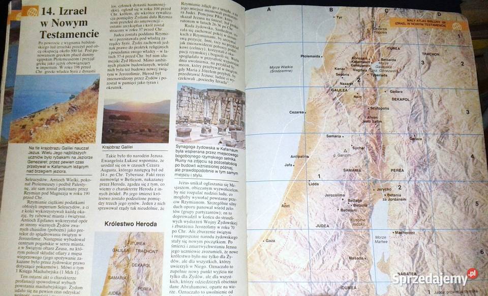 Mały atlas bibilijny Encyklopedia bibilijna lubelskie Chełm