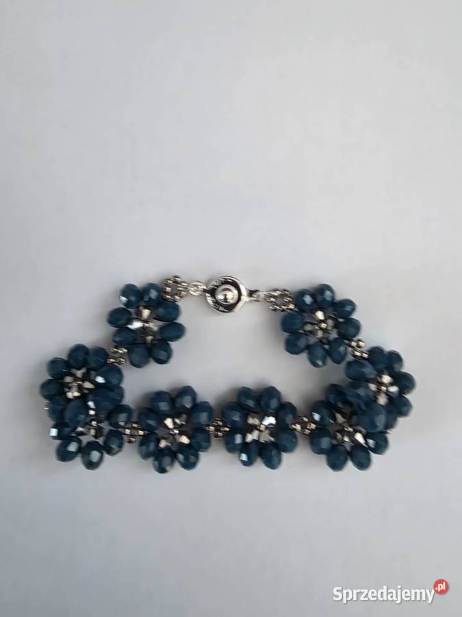 Bransoletka z motywem kwiatowym dł 19 Tenczynek