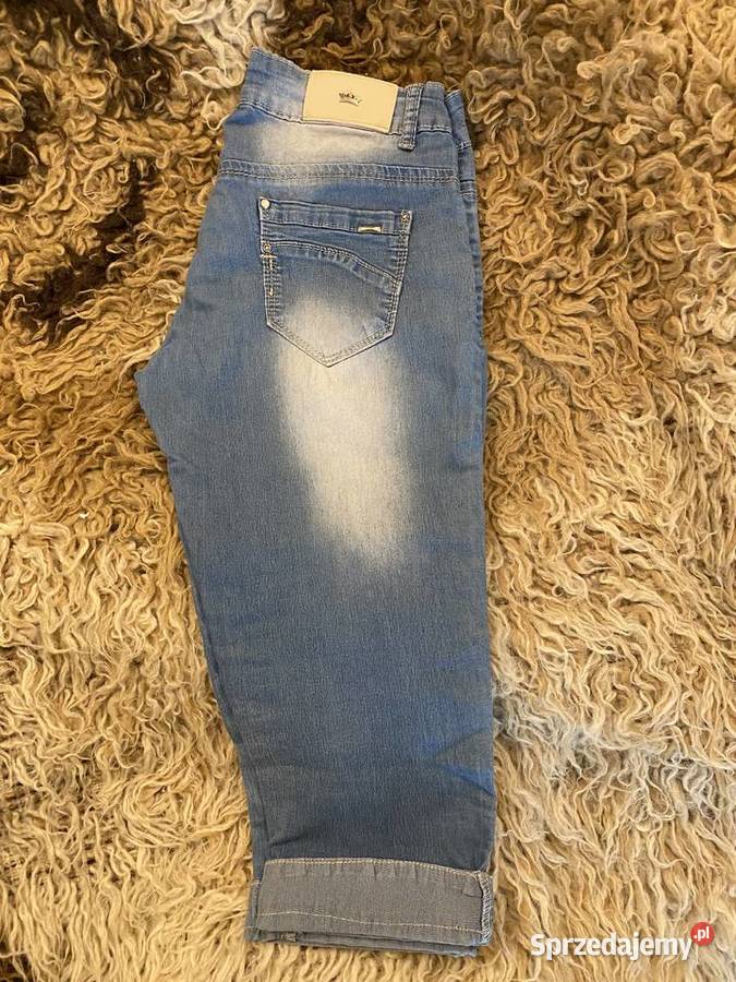 Miss Olive Jeansrybaczki jeansowe Do łydki Zawiercie