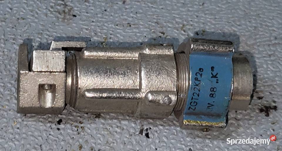 Gniazdo Metalowe 2pin ZGT22KP KP 2a Gliwice