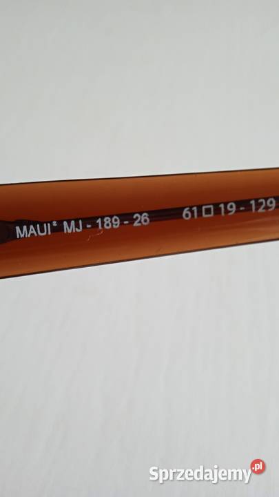 MARKOWE WŁOSKIE OKULARY PRZECIWSŁONECZNE MAUIMJ Piła