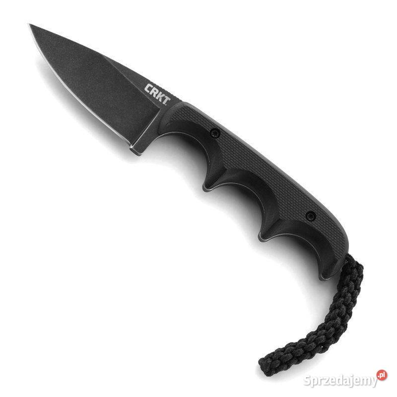 Nóż CRKT Minimalist Black Drop Point 2384K Akcesoria, narzędzia i noże Warszawa