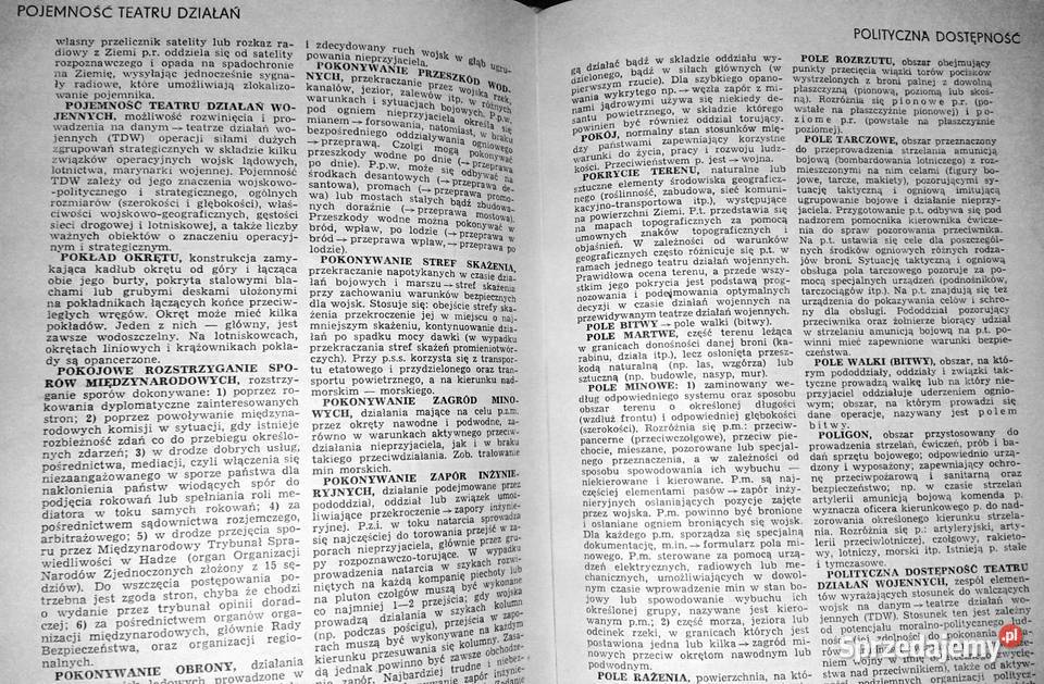 Leksykon wiedzy wojskowej Marian Laprus i inni Pozostałe Chełm sprzedam