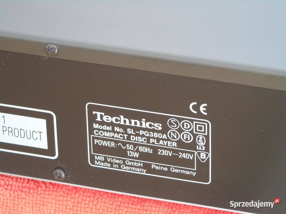 CD Technics SLP380A sprawny DOSTAWA Jasło sprzedam