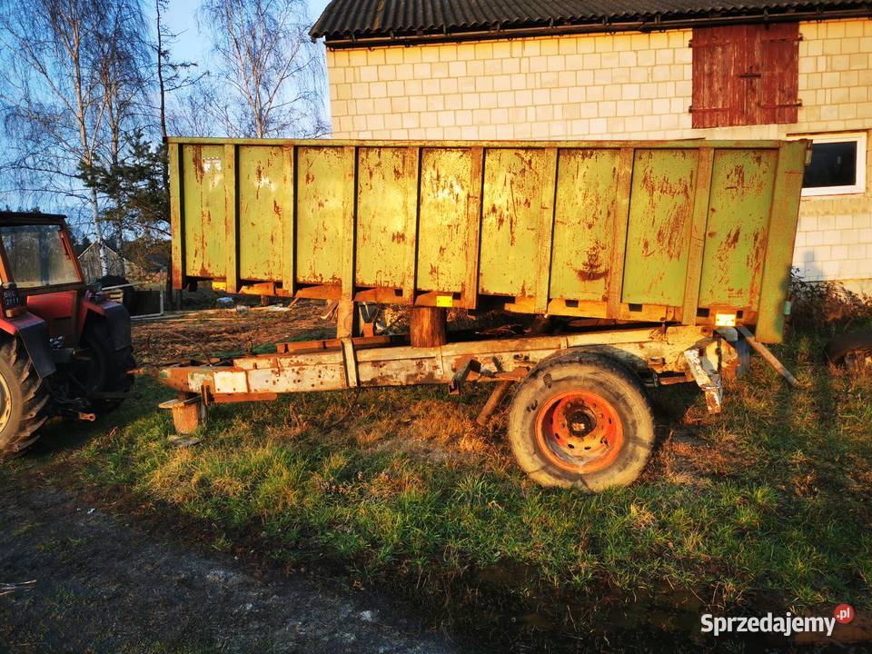 Przyczepa wywrotka 10 Ton dwa siłowniki wywrotki Walinna