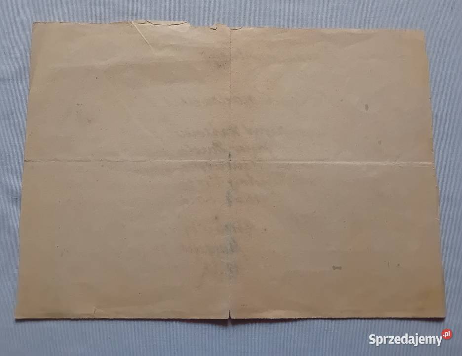 Urząd Stanu Cywilnego Brodnica 1947 r Odmowa Koźminek