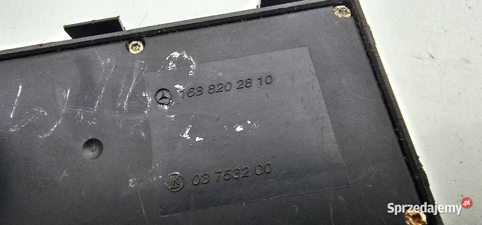 Panel szyb mercedes w168 1688202810 Rok produkcji 1999 wielkopolskie Zbąszyń