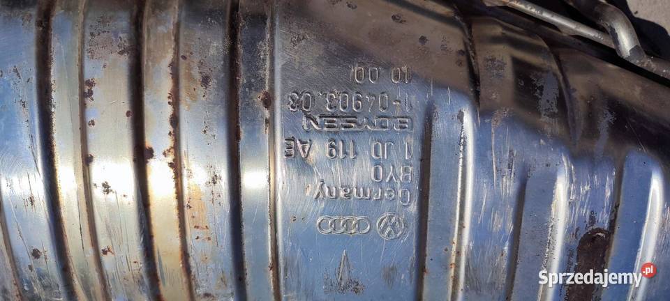 GOLF 4 TŁUMIK KOŃCOWY 1J6253609AQ 1J0119AE osobowe dolnośląskie