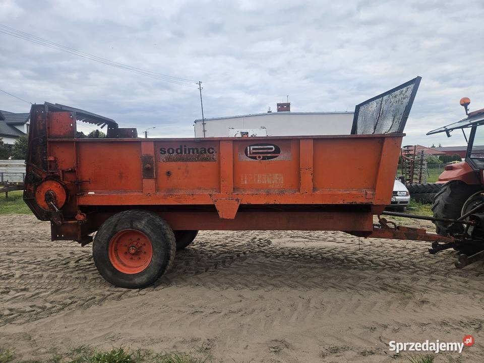 Rozrzutnik obornika sodimac 7ton sprzedam