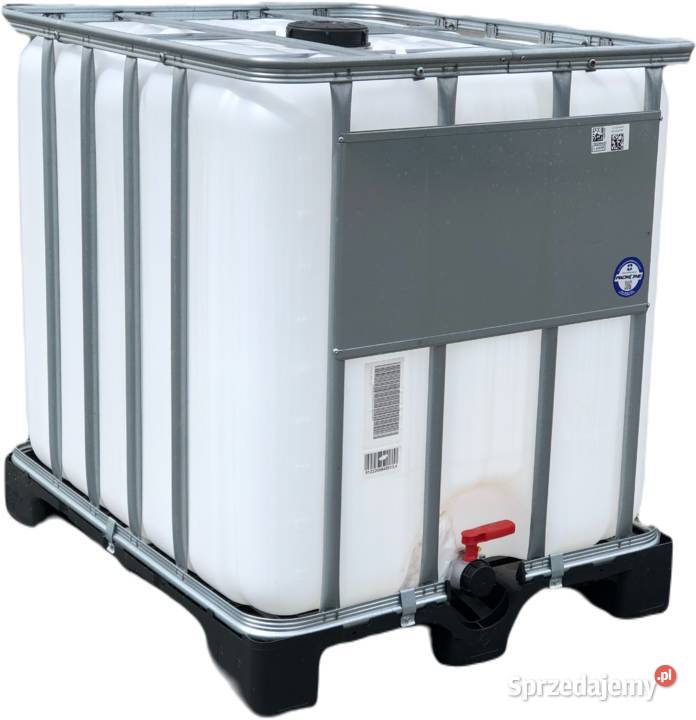 Zbiornik 1000 l IBC nowy z atestem spożywczym Materiały budowlane sprzedam