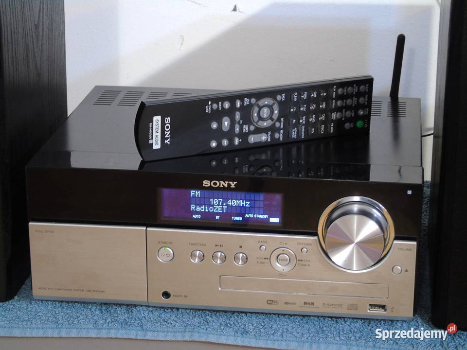 Wieża Sony HCDMX750i pilot USB mp3 CD RDS DAB Wieże i miniwieże