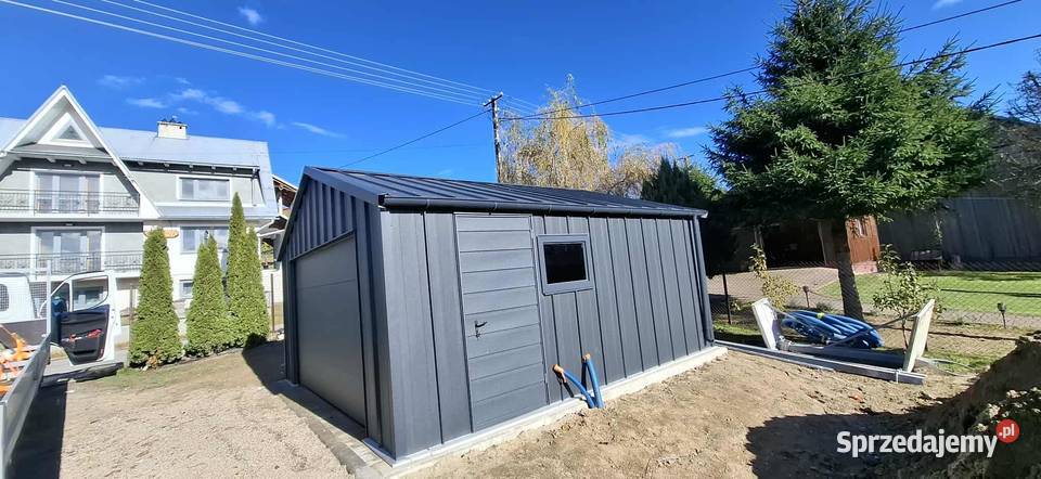 Garaż blaszany domek ogrodowy 6x6 5x5 sprzedam