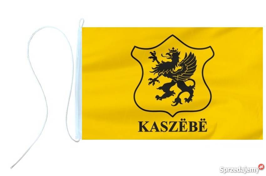FLAGA KASZB GRYF 45x30 BANDERA JACHTOWA Lębork
