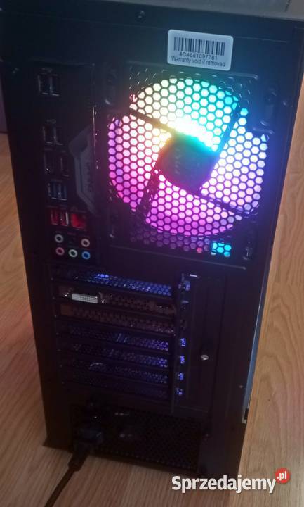 Komputer PC I5 12600KF 32Gb RAM GTX 1650 RGB Klasy Core i5 Radom