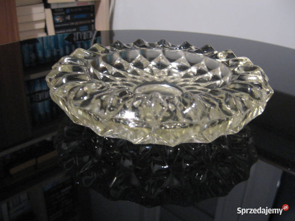 Stara popielniczka kryształowa vintage Olsztyn sprzedam