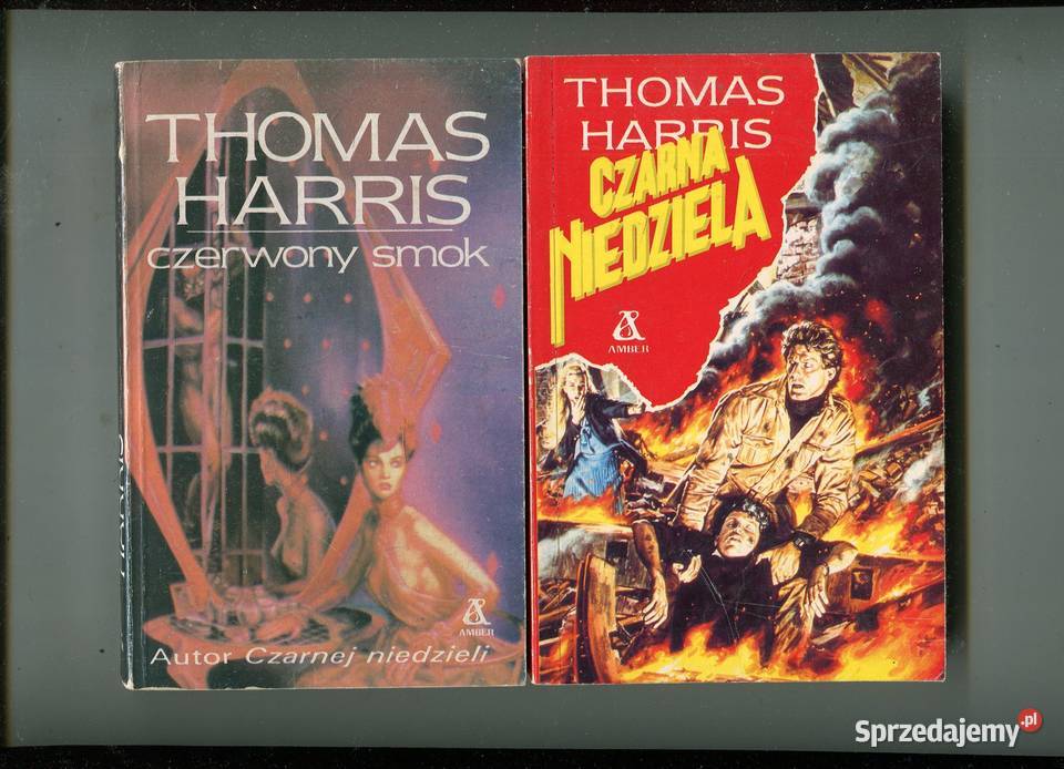 Czarna niedziela Czerwony smok Thomas Harris Rok wydania 1976 zachodniopomorskie Szczecin