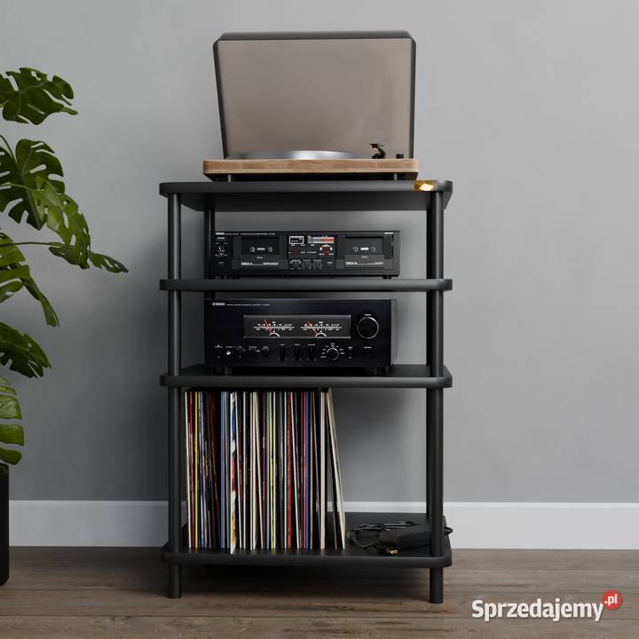 Stolik audio regał loft design hifi pod gramofon