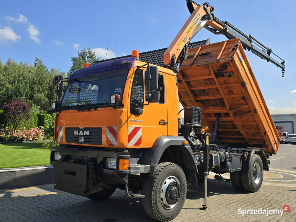 MAN 18280 4x4 MAN 18280 4x4 Wywrotka MEILLER HDS Samochody ciężarowe