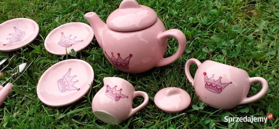 Ceramiczne tależyki dzbanki łyżeczki małej kujawsko-pomorskie Tuszkowo