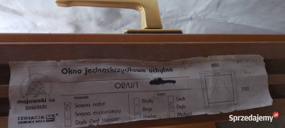 Okno drewno pcv parapet Budowa podlaskie Augustów
