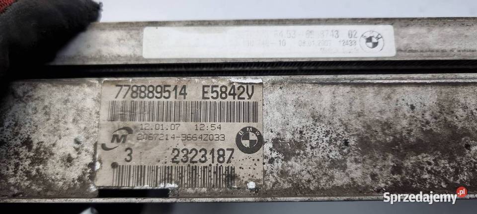 KOMPLET CHŁODNIC BMW SERIA 1 E87 Lipno sprzedam