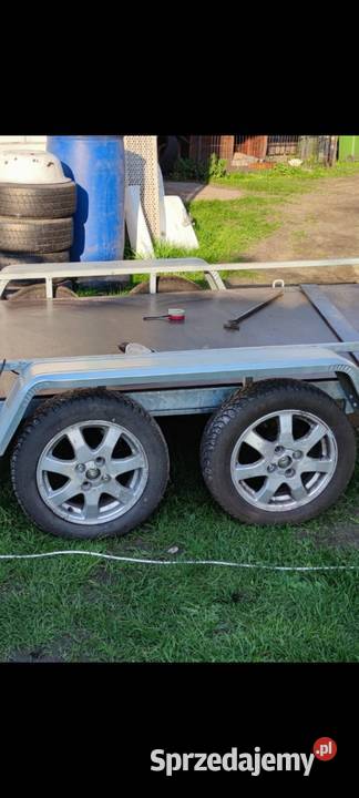 Felgi aluminiowe 14 4x100 przyczepka sam komplet mazowieckie Halinów
