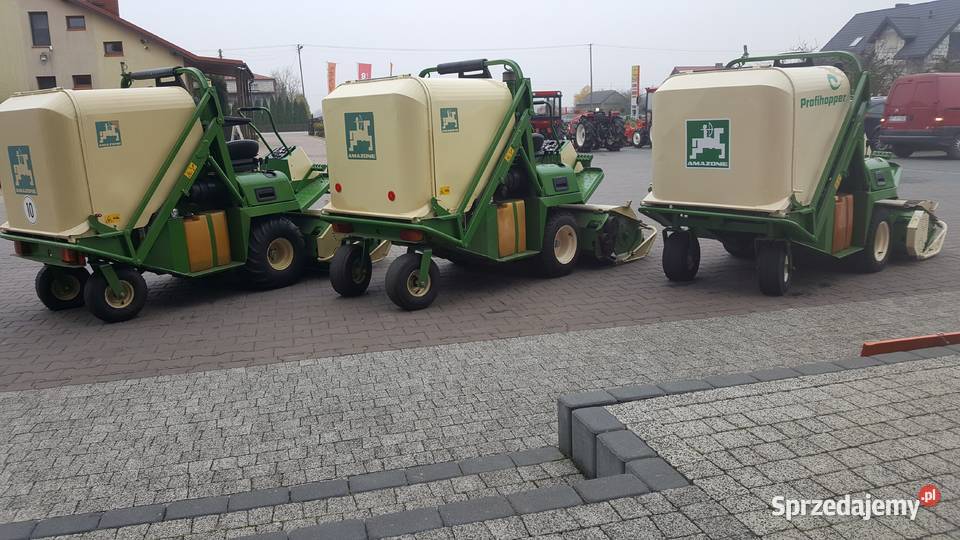 Kosiarka bijakowa z koszem diesel Amazone