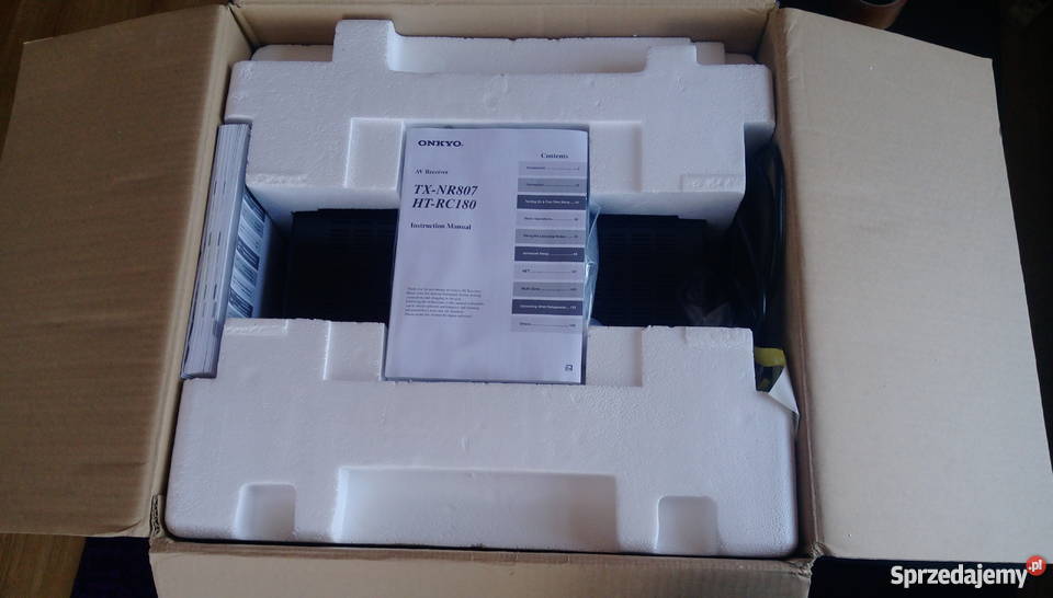 Potężny amplituner Onkyo TX 807 dolnośląskie Jelenia Góra sprzedam