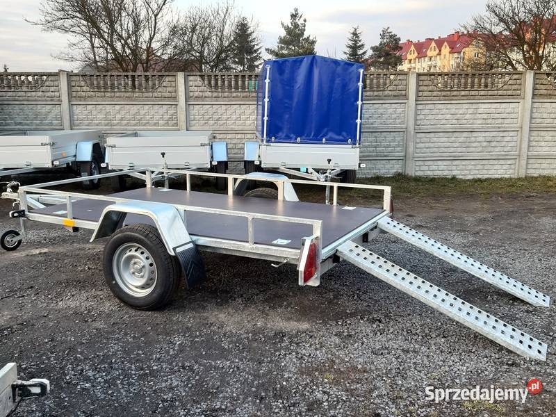 Przyczepka samochodowa 1 oś Knott 250 x 150 Do samochodów osobowych Kielce sprzedam
