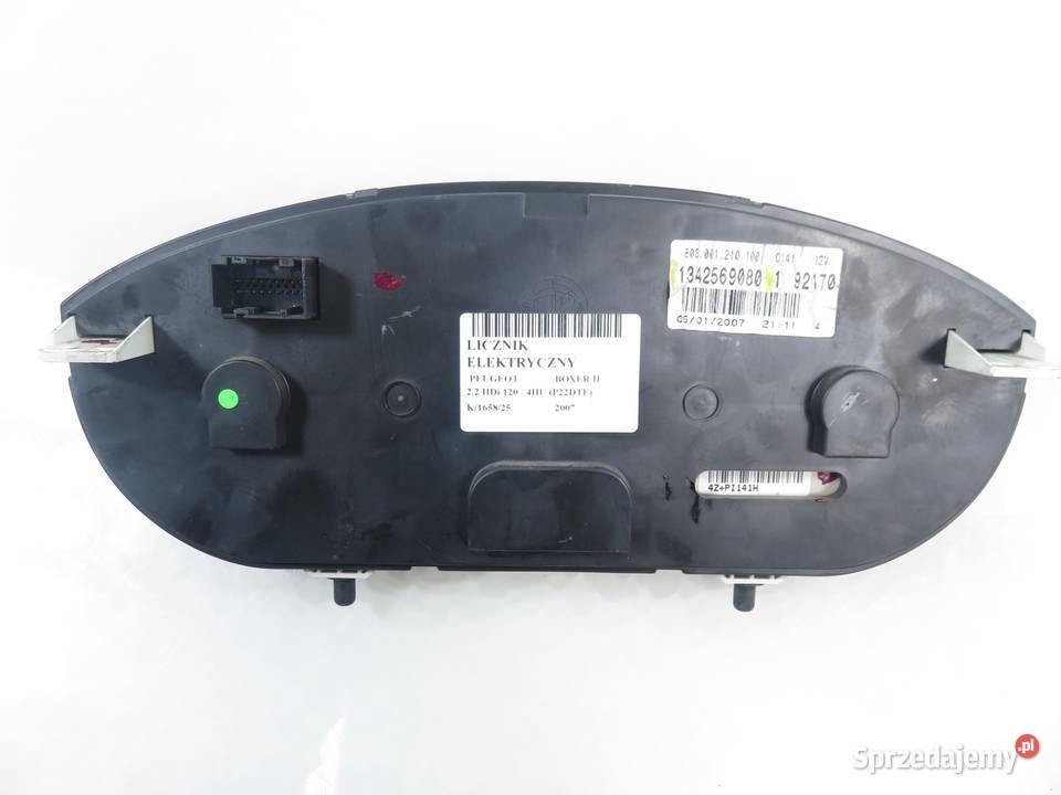 LICZNIK PEUGEOT BOXER II 22 HDi 120 4HU P22DTE