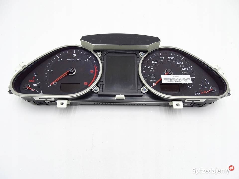 LICZNIK ZEGARY 4F0920983B 20 TDI CAG AUDI A6 C6