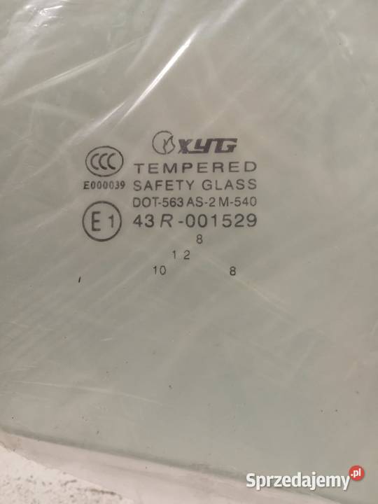 Szyba Drzwi Prawych Przednich Mercedes Aclass Bralin