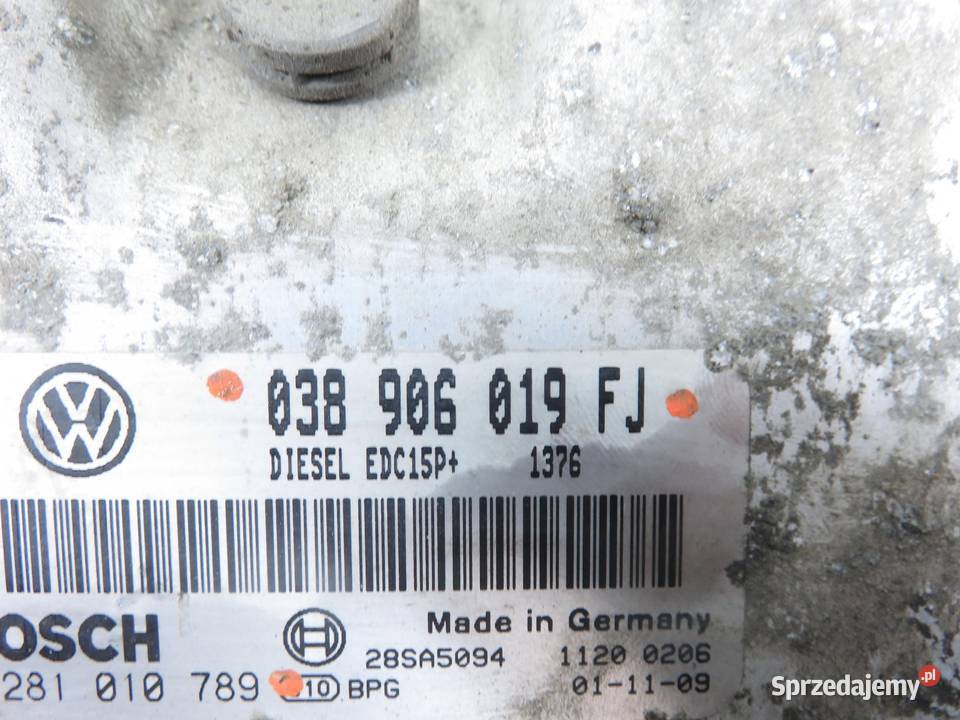 STEROWNIK SKODA OCTAVIA I 19 TDI 038906019FJ małopolskie