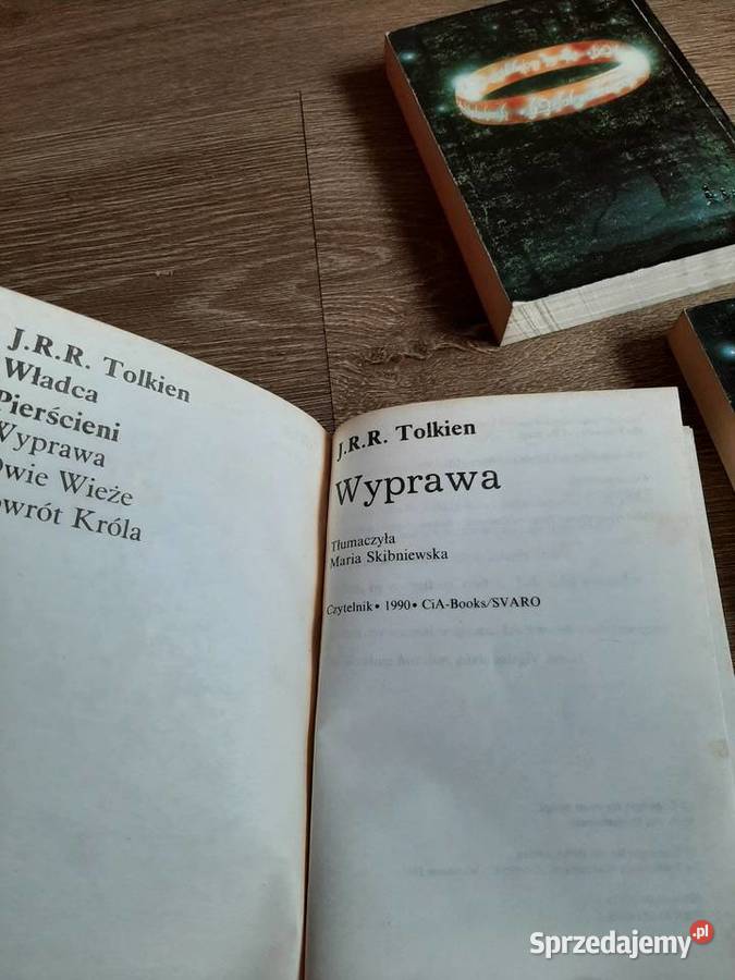 Książki TOLKIENAwydanie 1990 NOWE Bielsko-Biała