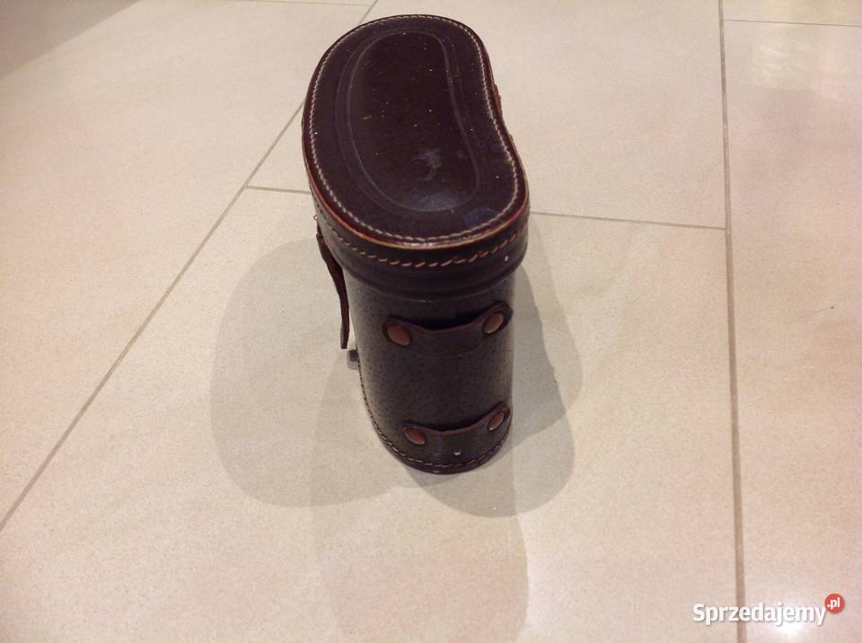 Futerał Pokrowiec Skórzany na Lornetkę STARY Nowa Sól sprzedam