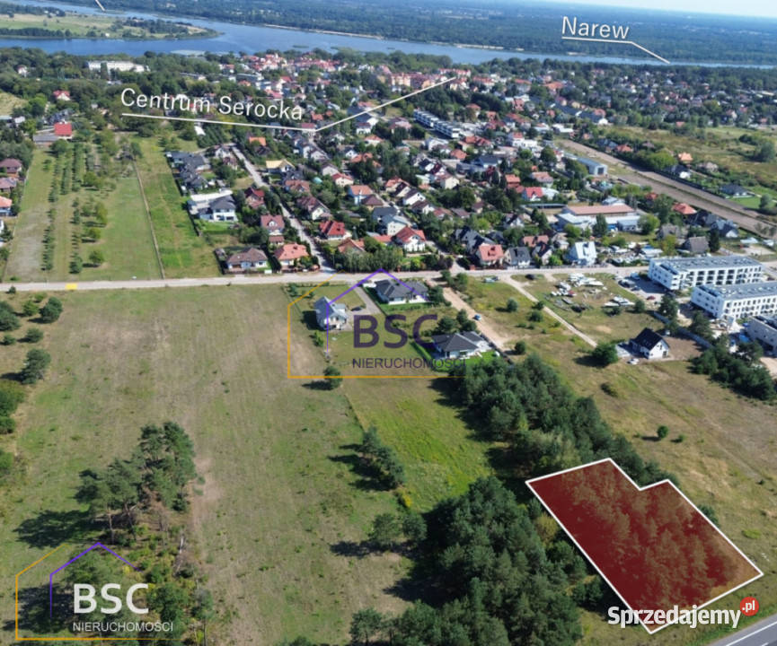 Działka Serock 1918m2 mazowieckie