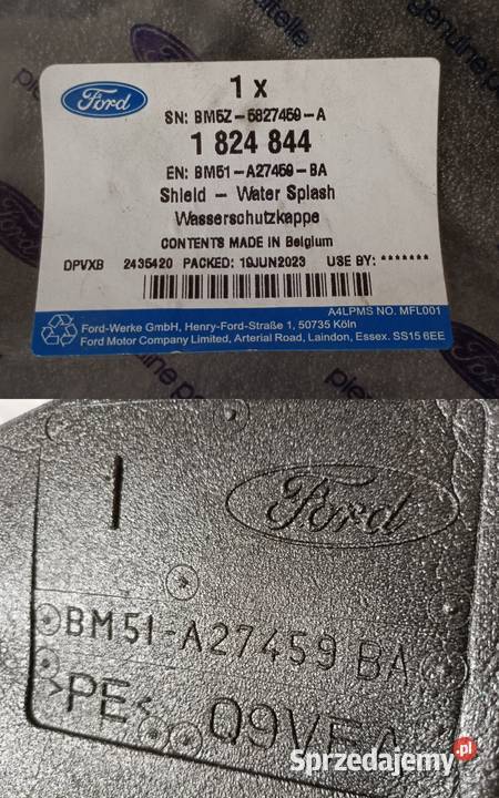 FORD FOCUS 11 WYGŁUSZENIE DRZWI LEWY TYŁ Pleszew