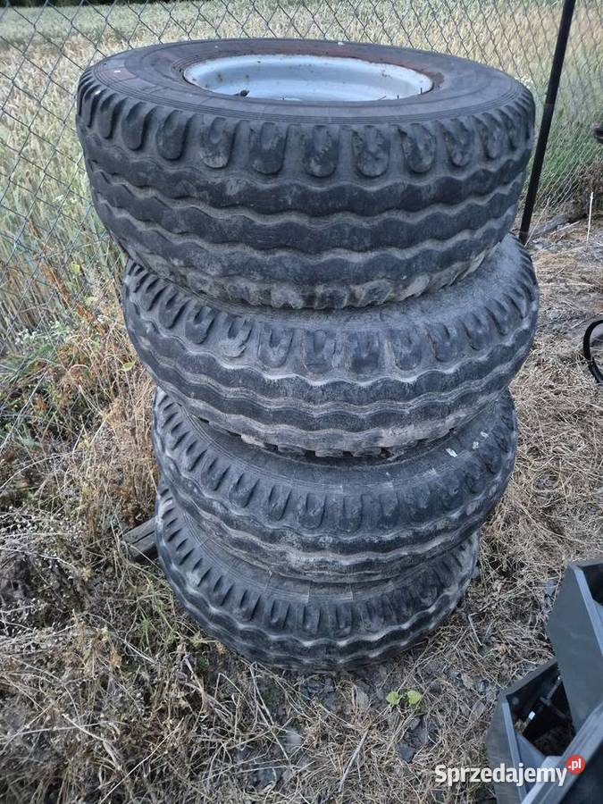 Koła kompletne 115x80 153 z przyczepy Modryń-Kolonia
