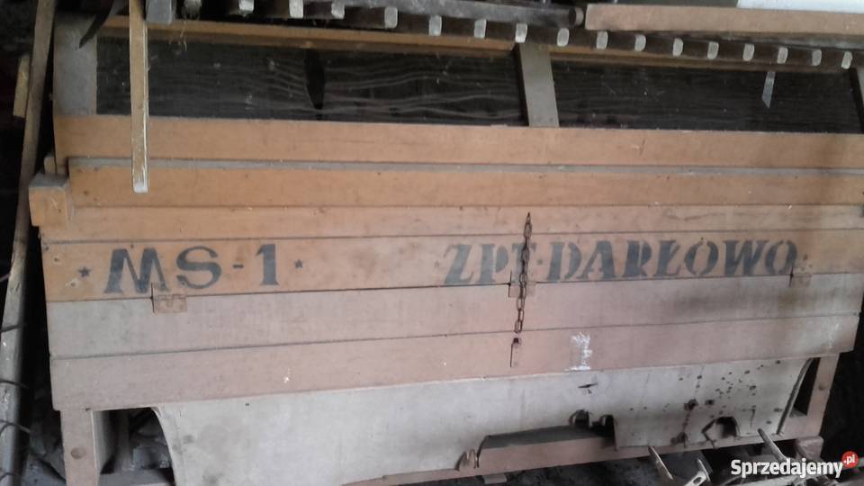 Okazja zabytkowa młocarnia do zboża MS Darłowo Brzustów