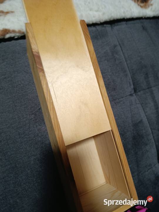 pudełko dekoracje drewniane ozdobne skrzynka Pozostałe Poznań