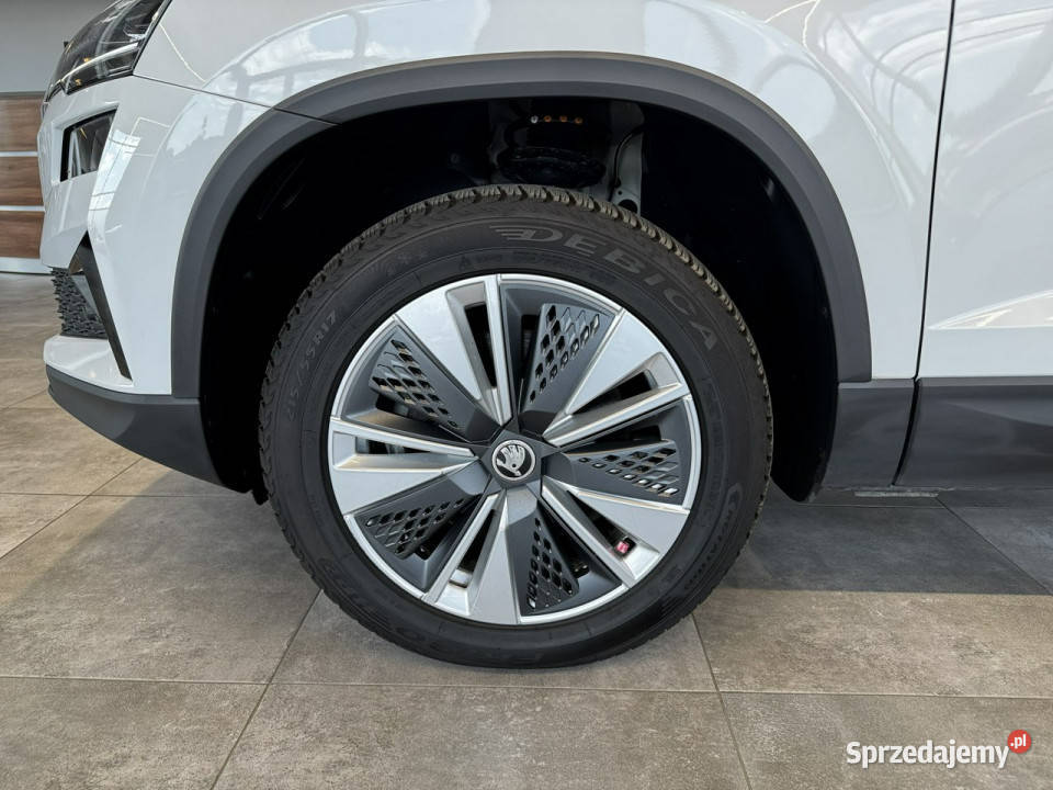 koda Karoq Ambition 15TSI 150 DSG 2022 r salon I biały Karoq małopolskie Myślenice