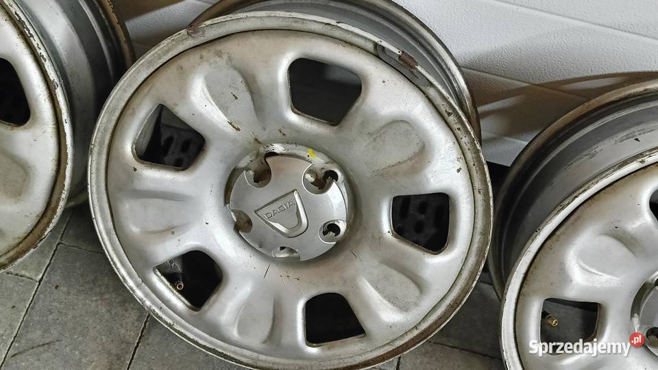 Felgi stalowe Dacia Daster mocne 16 stalowe Dynów sprzedam