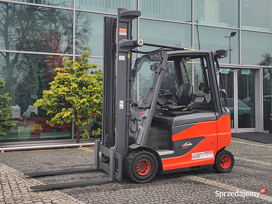 Wózek widłowy elektryczny Linde E2001600 2 t Kęty