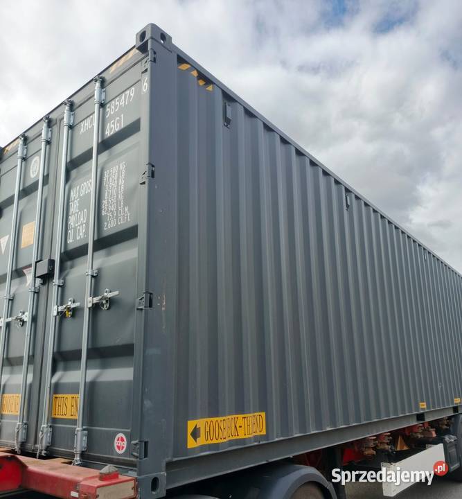 12m 40HC Kontener morski double door Nowy mazowieckie