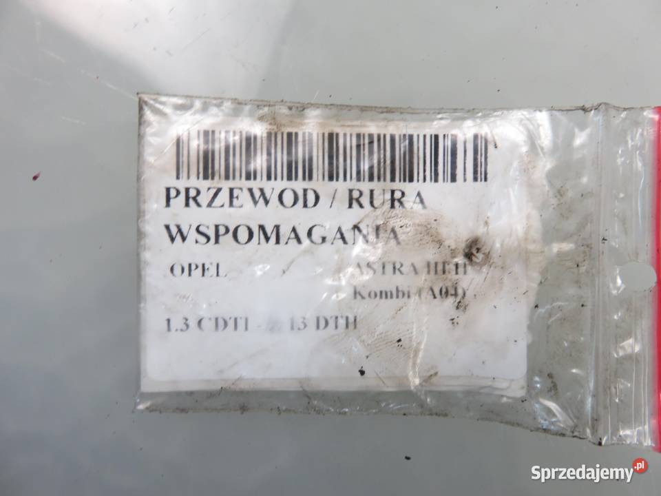 PRZEWÓD WSPOMAGANIA OPEL ASTRA H 13 CDTI osobowe