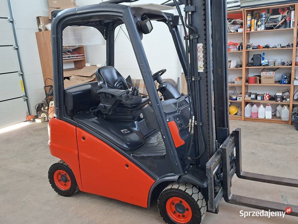 Wózek widłowy linde h18 t na gaz gaz Wózki widłowe Kielce