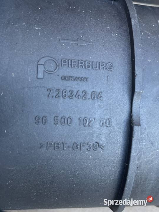 9650010280 przepływomierz Peugeot 307 Citroen zachodniopomorskie Szczecin