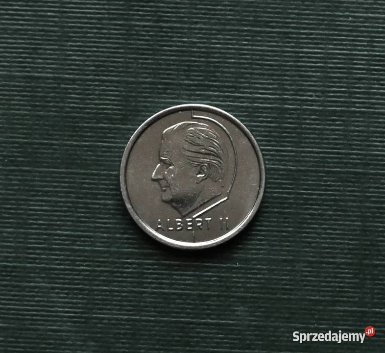 BELGIA 1 frank 1998r Napis holendersku BELGI