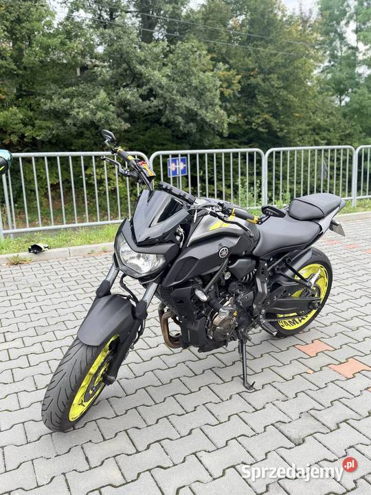 Yamaha MT07 A2 Siepraw